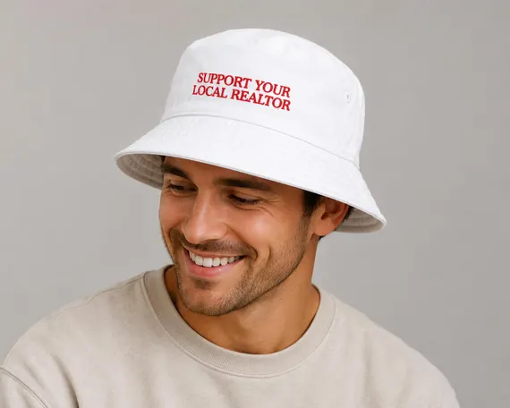 Support Your Local Realtor Hat | Embroidered Realtor Cap